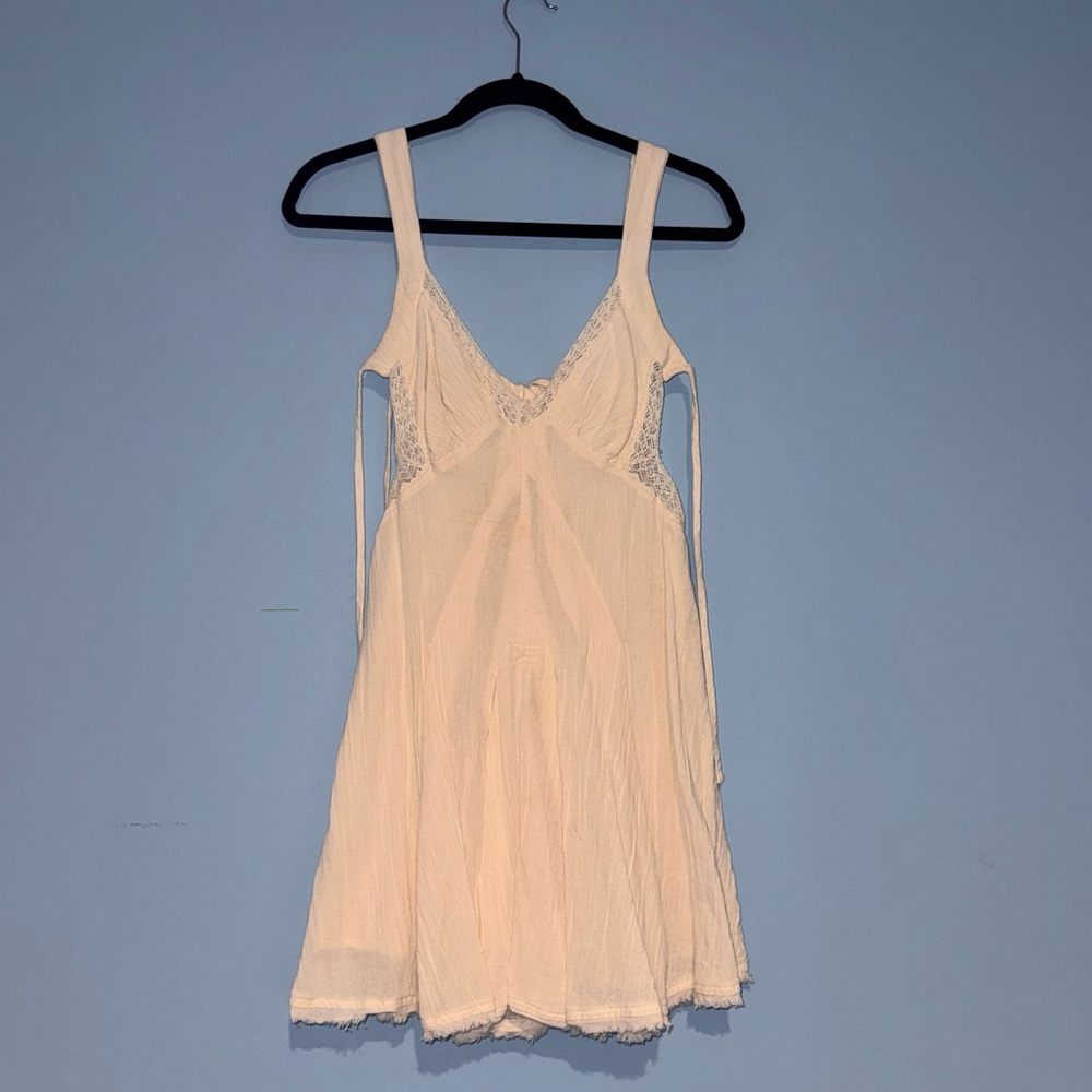Free People Vivi Mini White Dress